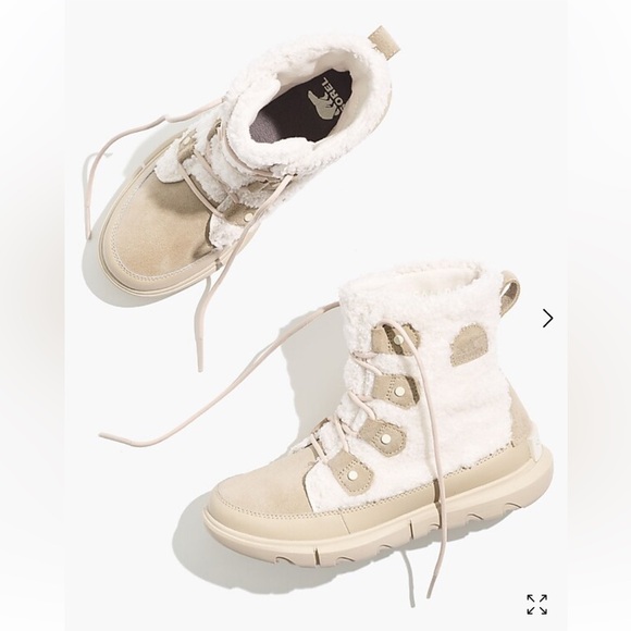 Sorel Shoes - Sorel Women's Explorer ll Joan cozy boot. Size 8 Ancient fossil sea salt. NWT